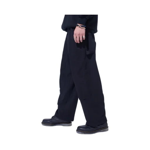 Twill Terry Mix Double-Knee Sweatpants