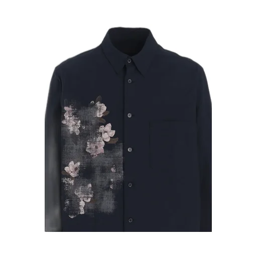 Poisonous Flower Print Shirt
