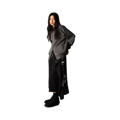 Polyester Smooth Split Raglan Track Jacket