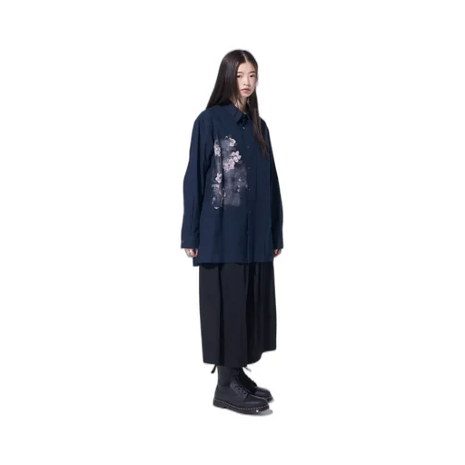 Poisonous Flower Print Shirt