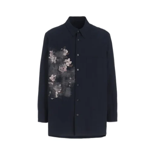 Poisonous Flower Print Shirt