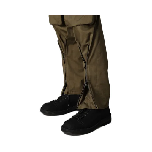 Katsuragi Zipper Jodhpurs Cargo Pants