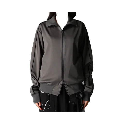 Polyester Smooth Split Raglan Track Jacket