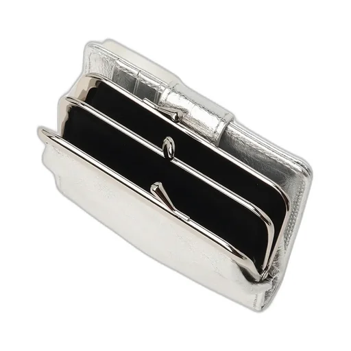 Foil Smooth Leather Small Wallet