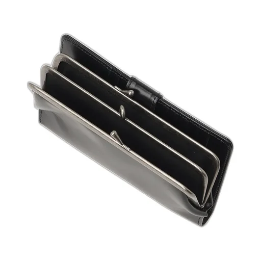 Smooth Leather Long Wallet
