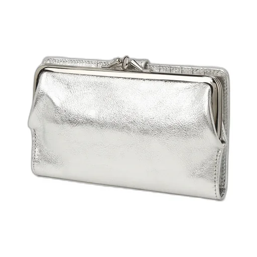 Foil Smooth Leather Long Wallet