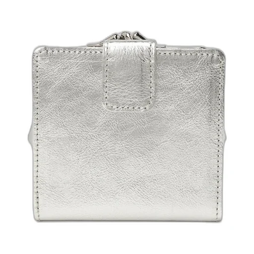 Foil Smooth Leather Small Wallet