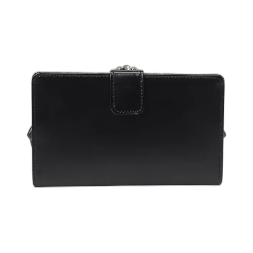 Smooth Leather Long Wallet