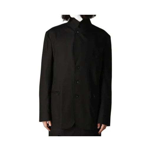 Tr Twill 3-Button Zip Pocket Tailored Jacket