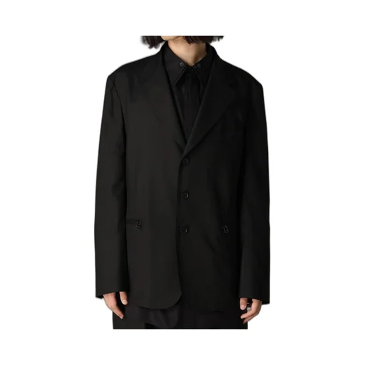 Tr Twill 3-Button Zip Pocket Tailored Jacket
