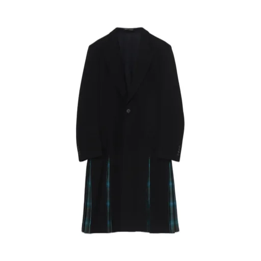 Yohji Yamamoto × Pendleton Pleats Long Jacket
