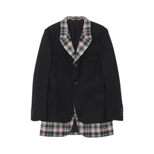 Yohji Yamamoto × Pendleton Docking Short Jacket A