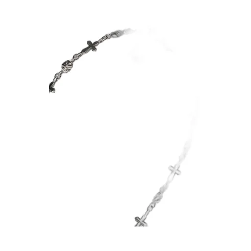 Silver950 Scull Heart Dagger Pendant