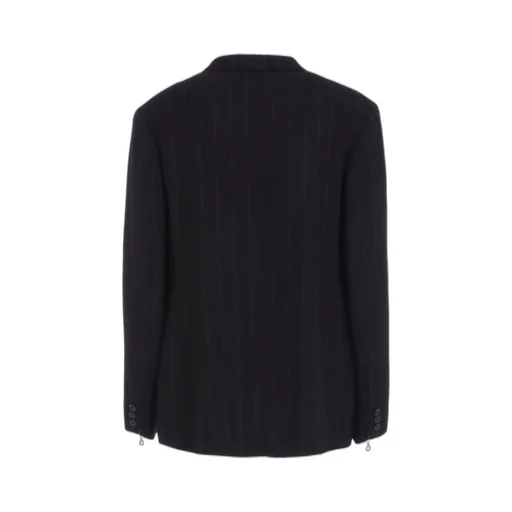 Zip Opened Cuff 3-Button Jacket