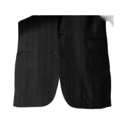 Zip Opened Cuff 3-Button Jacket