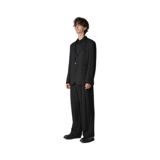 Zip Opened Cuff 3-Button Jacket