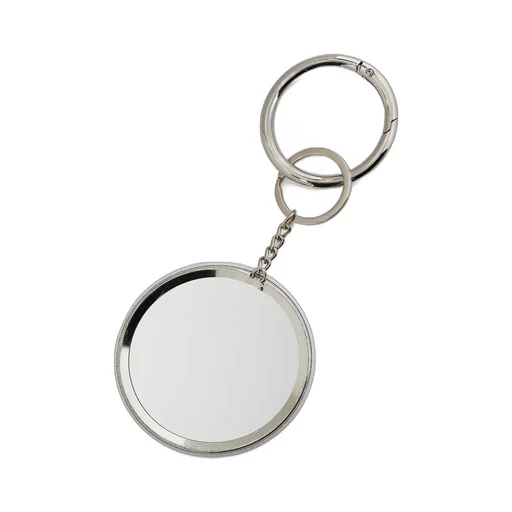 Combination Knitted Key Charm With Mirror