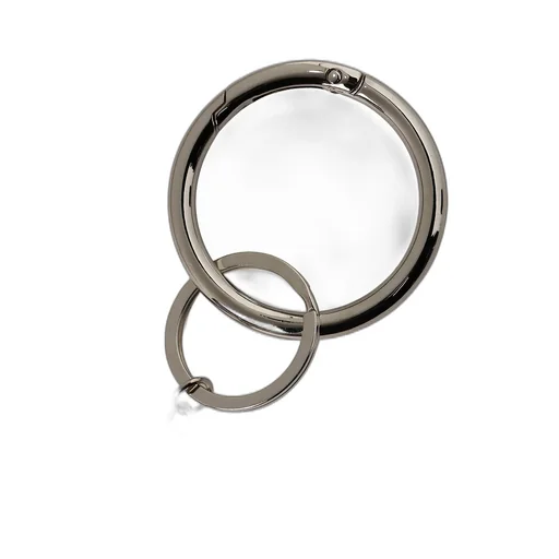 Combination Knitted Key Charm With Mirror