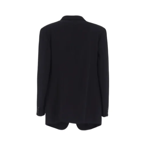 Wool Gabardine Left And Right Change Pocket Jacket