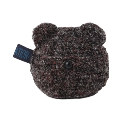 Combination Knitted Key Charm With Mirror