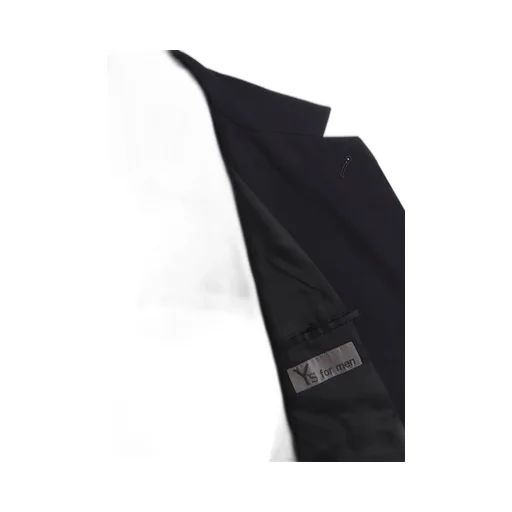 Wool Gabardine Left And Right Change Pocket Jacket
