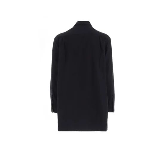 Cotton Flannel Chain Stitch Front Zip Shirt
