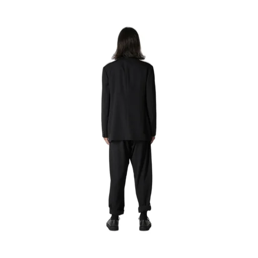 Wool Gabardine Left And Right Change Pocket Jacket