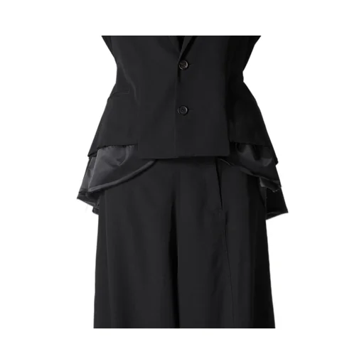 Gabardine Peplum Jacket