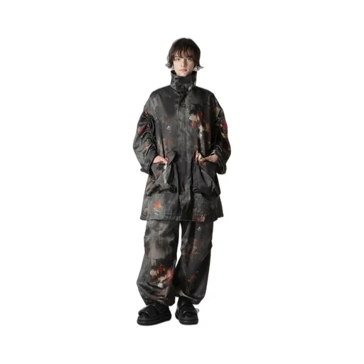 Flower Pt String Coat