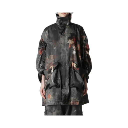 Flower Pt String Coat