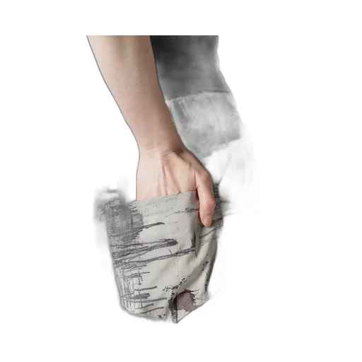 Champs-Elysees Pt Asymmetry Baggy Pants