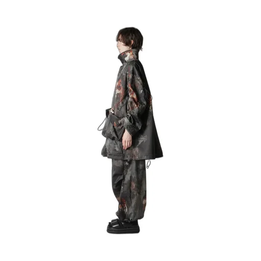 Flower Pt String Coat