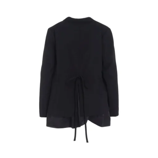 Gabardine Peplum Jacket