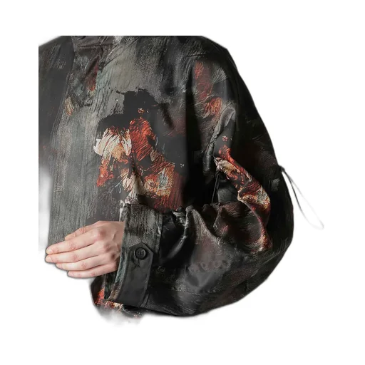 Flower Pt String Coat