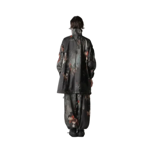 Flower Pt String Coat