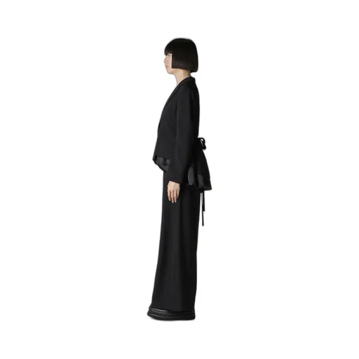 Gabardine Peplum Jacket