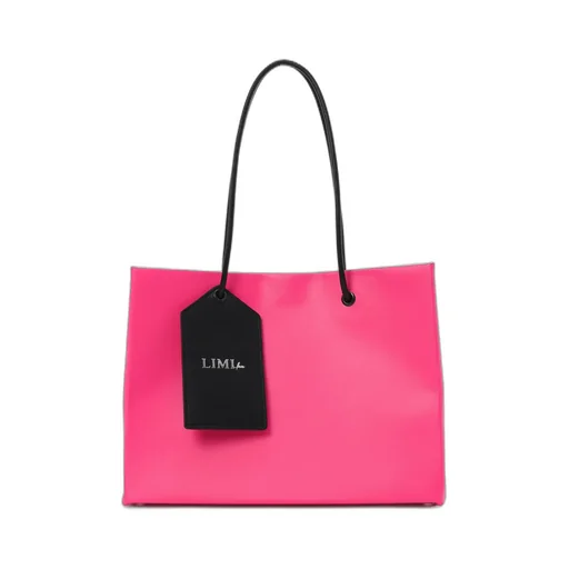 Original Pink Leather Shopping Bag A