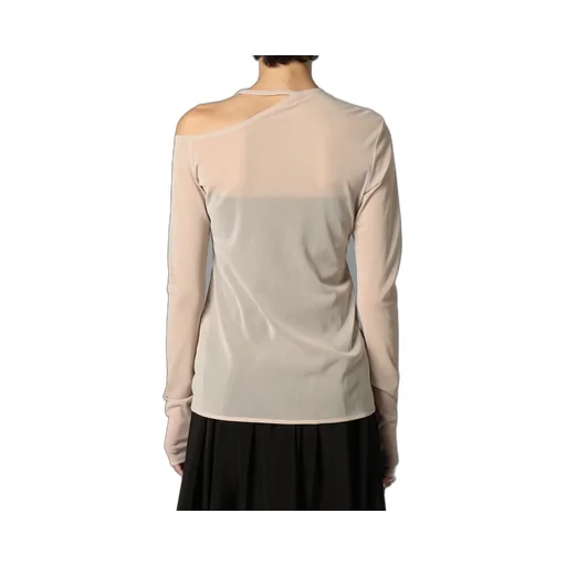 Pe Tulle Cutting Detail Tight Tee