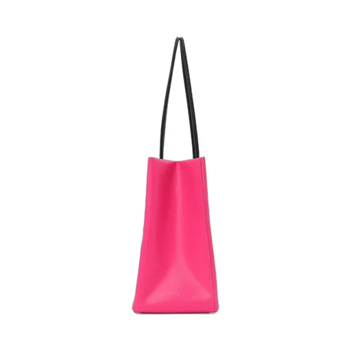 Original Pink Leather Shopping Bag A