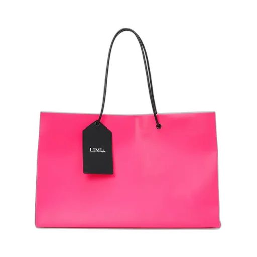 Original Pink Leather Shopping Bag B