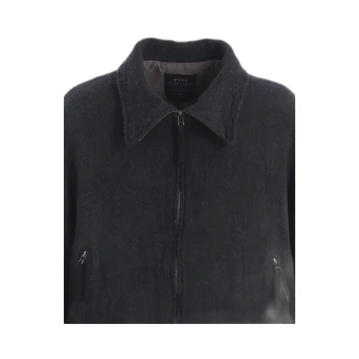 Wool Gauze Zip-Front Jacket