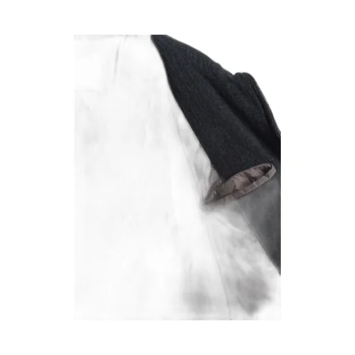 Wool Gauze Zip-Front Jacket