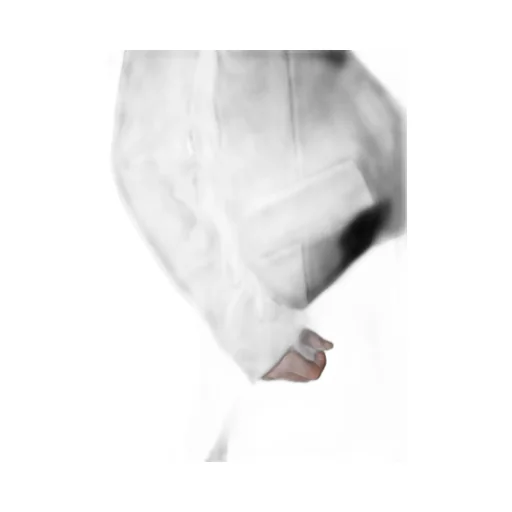 Wool Gabardine Back Long Jacket