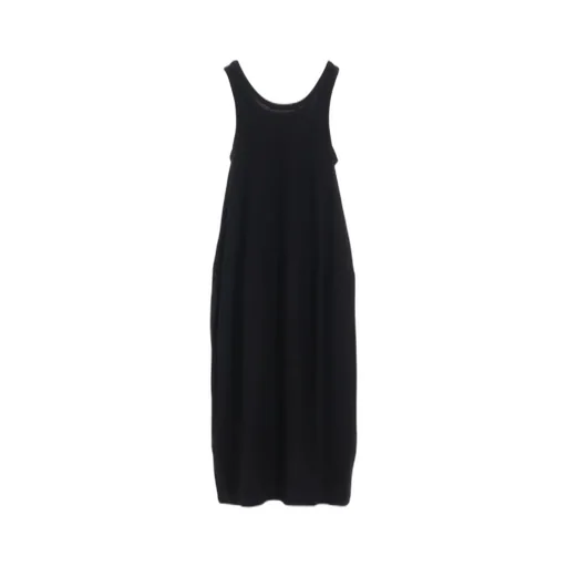 Cotton Jersey Panel Tank Dress