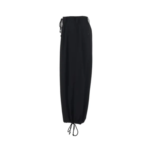 Washer Wool Gabardine Hakama Balloon Pants