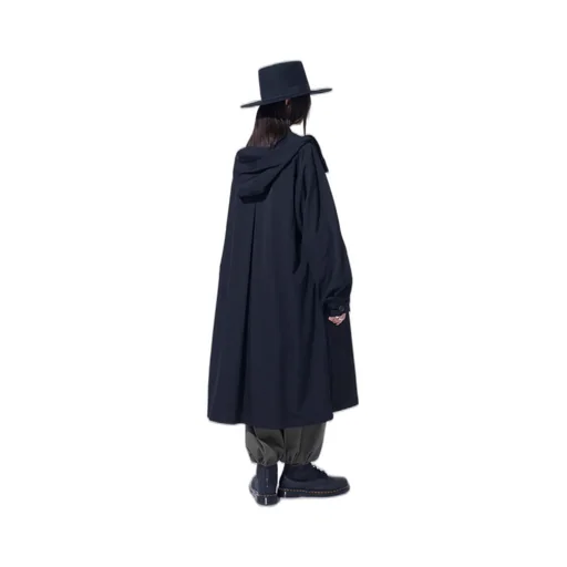 Washer Wool Gabardine Military Coat