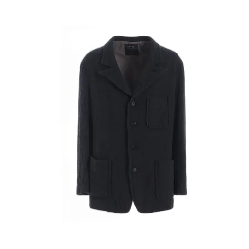 Wool Gauze Semi-Peaked Jacket