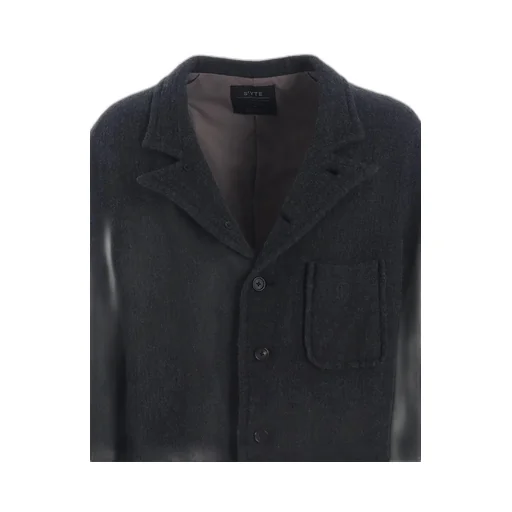 Wool Gauze Semi-Peaked Jacket