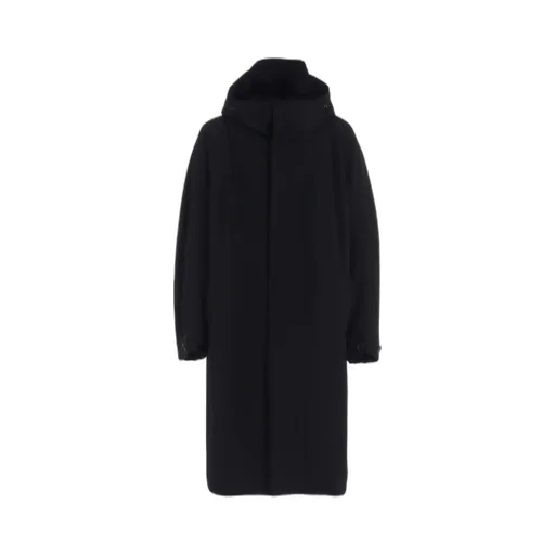 Washer Wool Gabardine Military Coat
