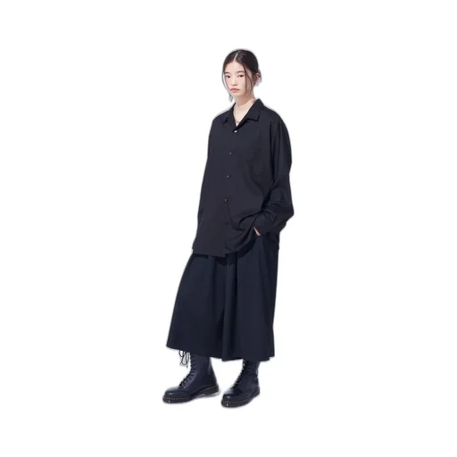 Washer Wool Gabardine Culotte Pants
